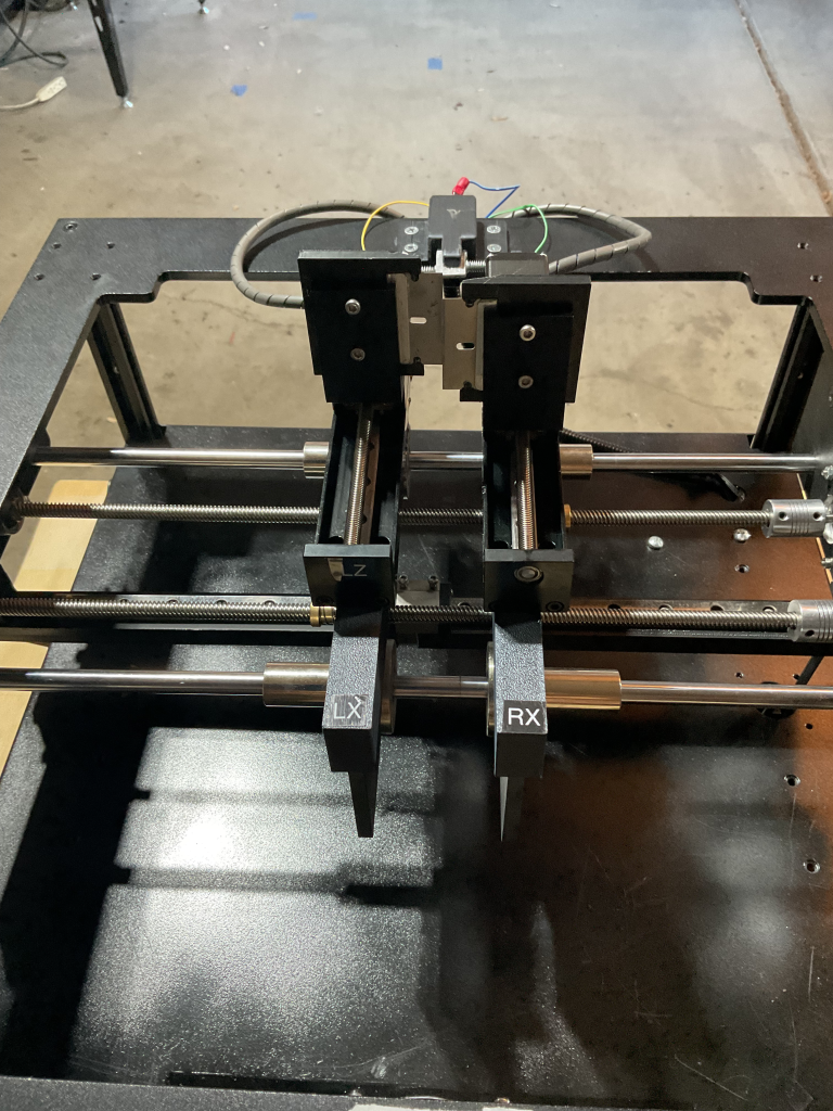 Test Bed closeup rear view